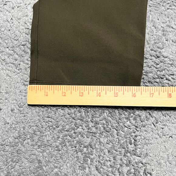 Lululemon Pants Womens 6 On The Move Travel Dress Green Ankle Straight - Picture 10 of 10